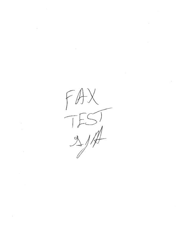 fax page