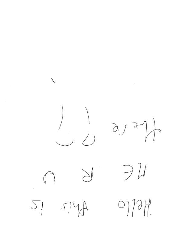 Fax page