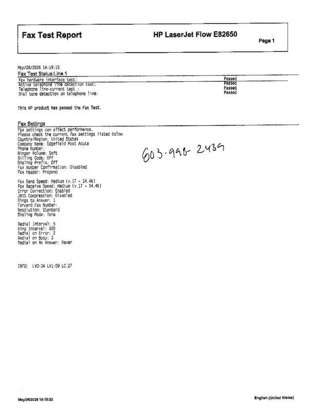 fax page