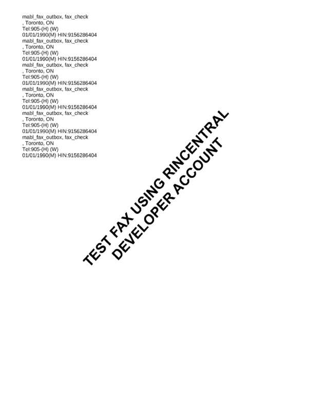 fax page