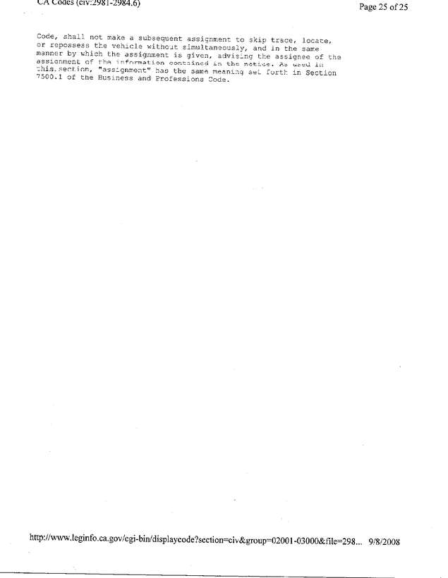 Fax page