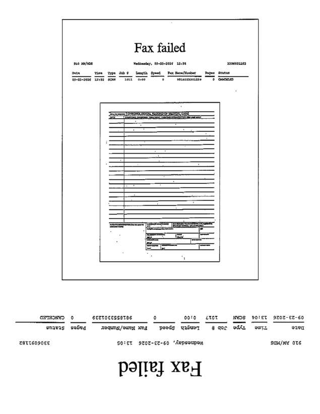 fax page