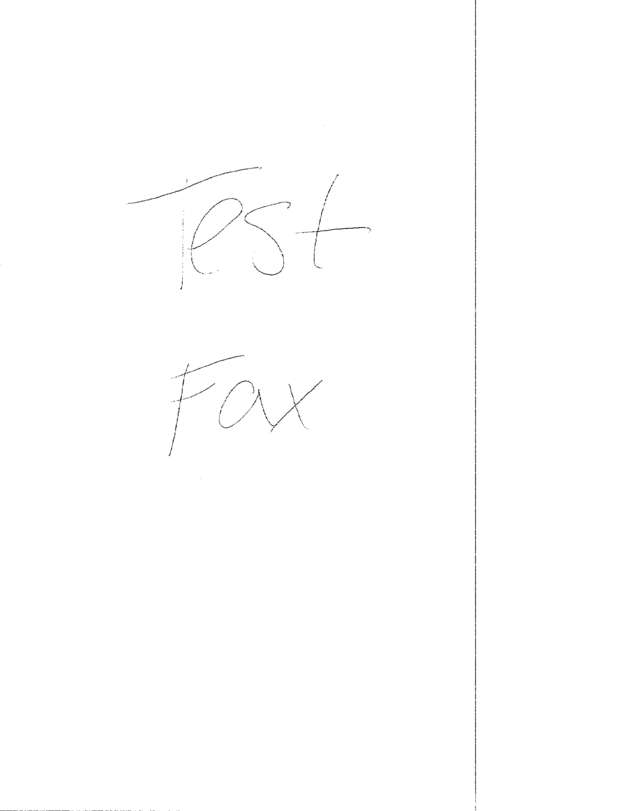 Fax page