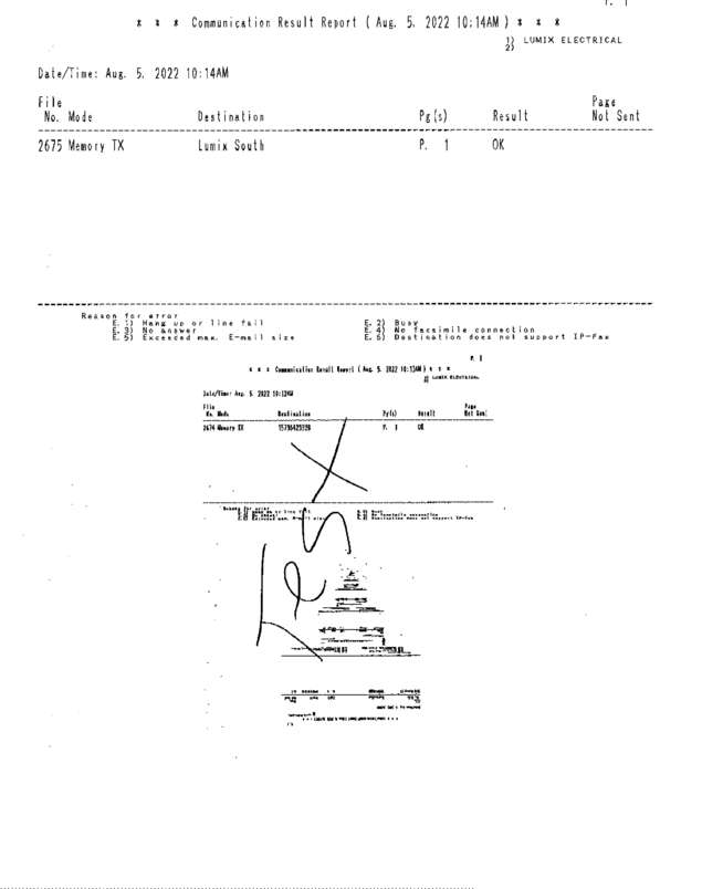 fax page