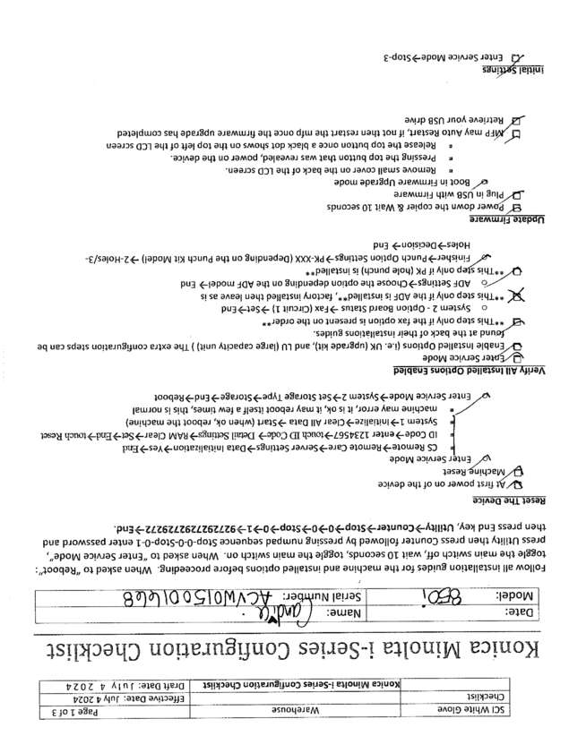 Fax page