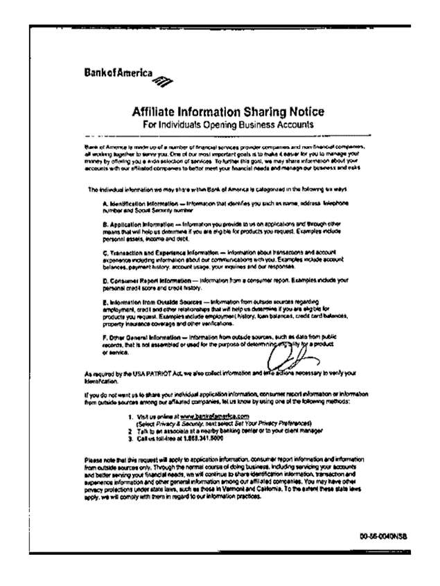 Fax page