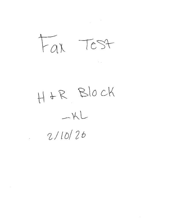 fax page