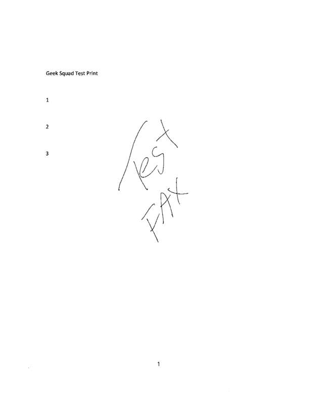 Fax page