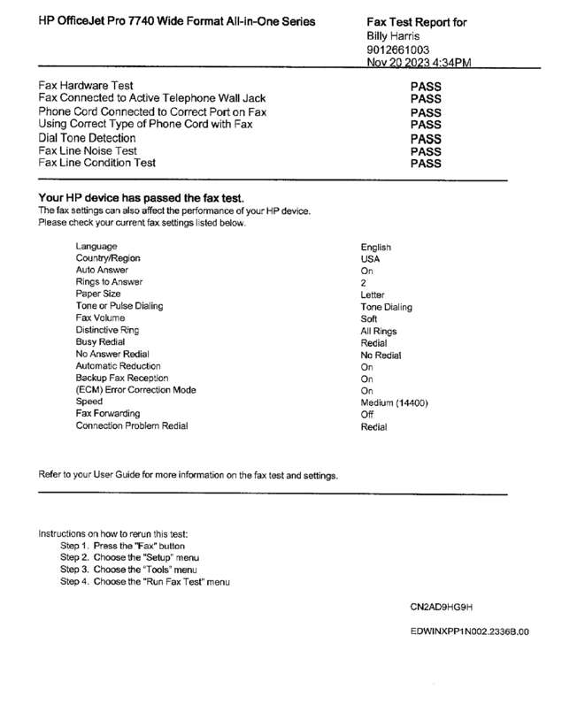 fax page