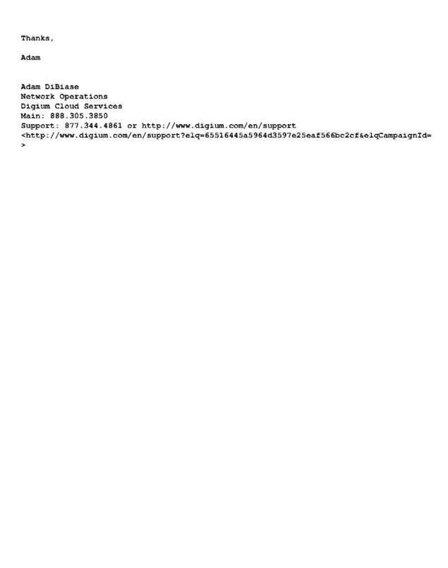 Fax page