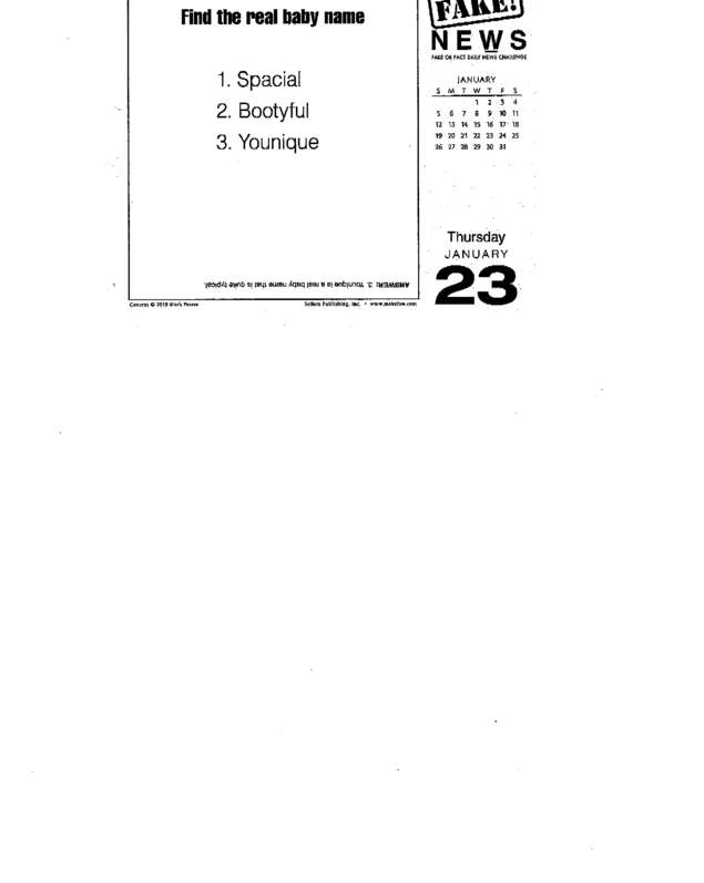 Fax page