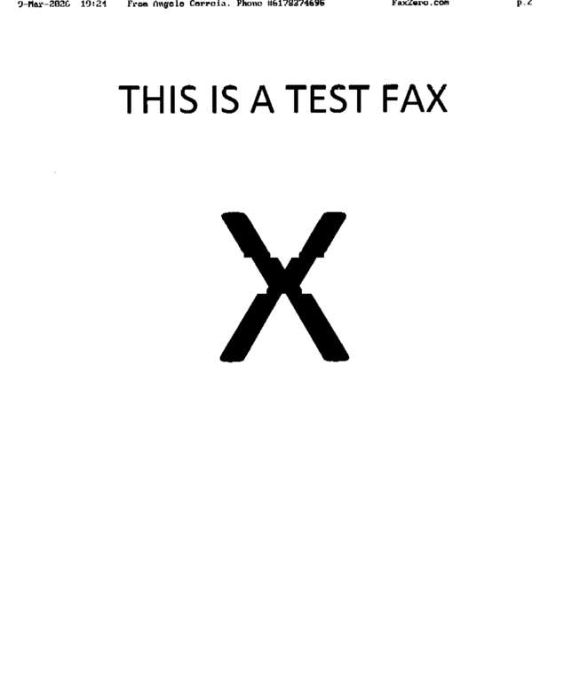 fax page