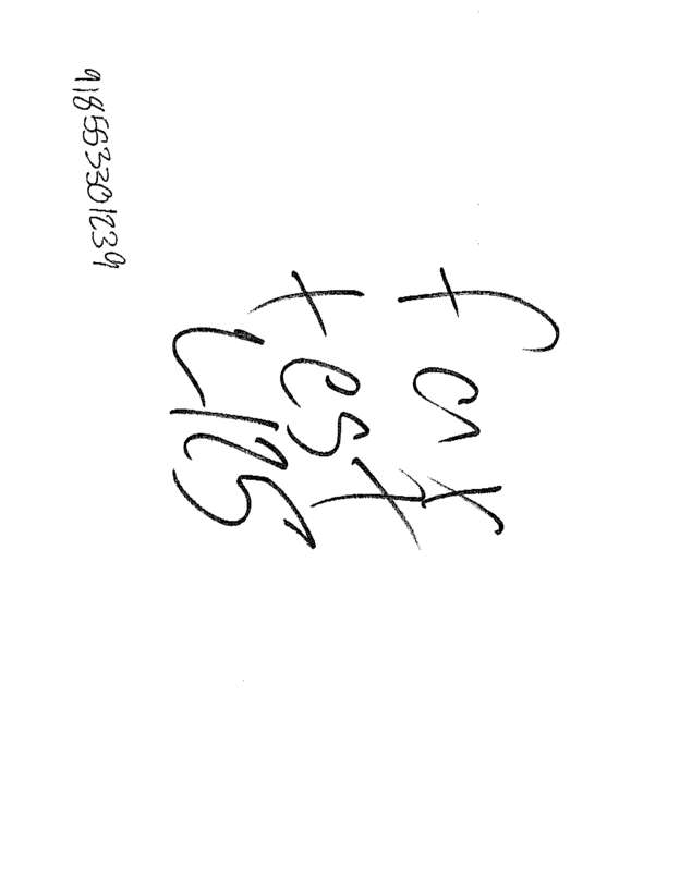 Fax page