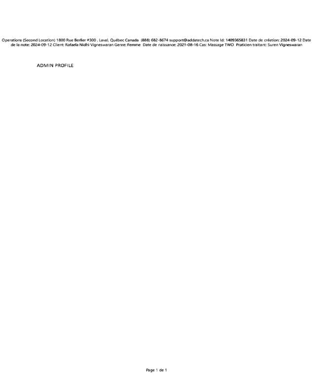 Fax page