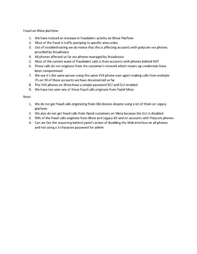 Fax page