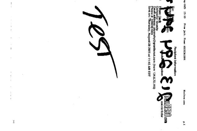 fax page
