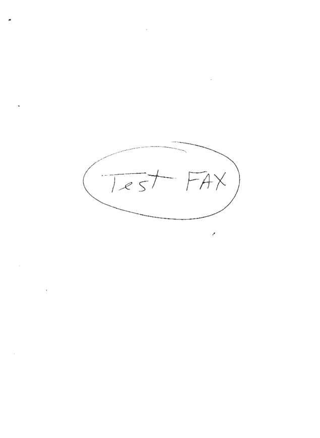 Fax page