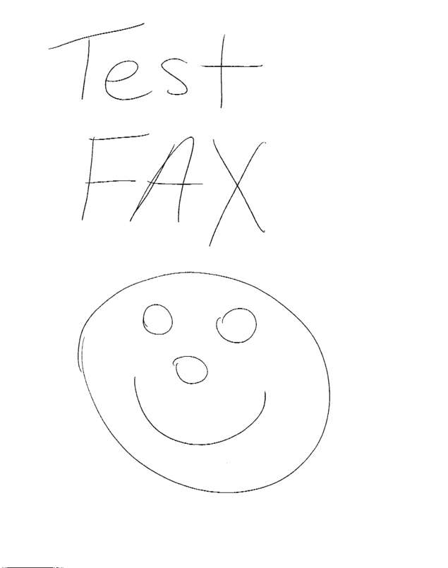 Fax page