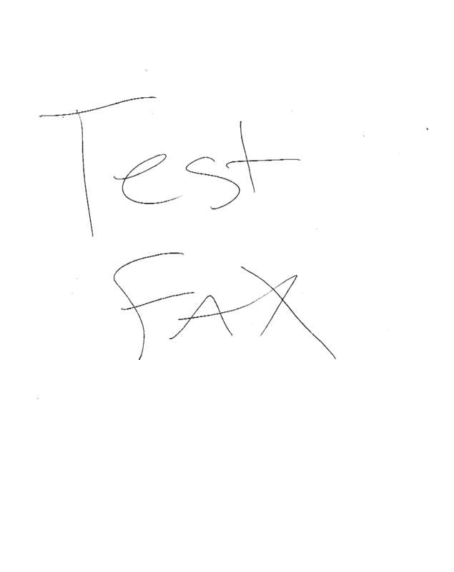 fax page