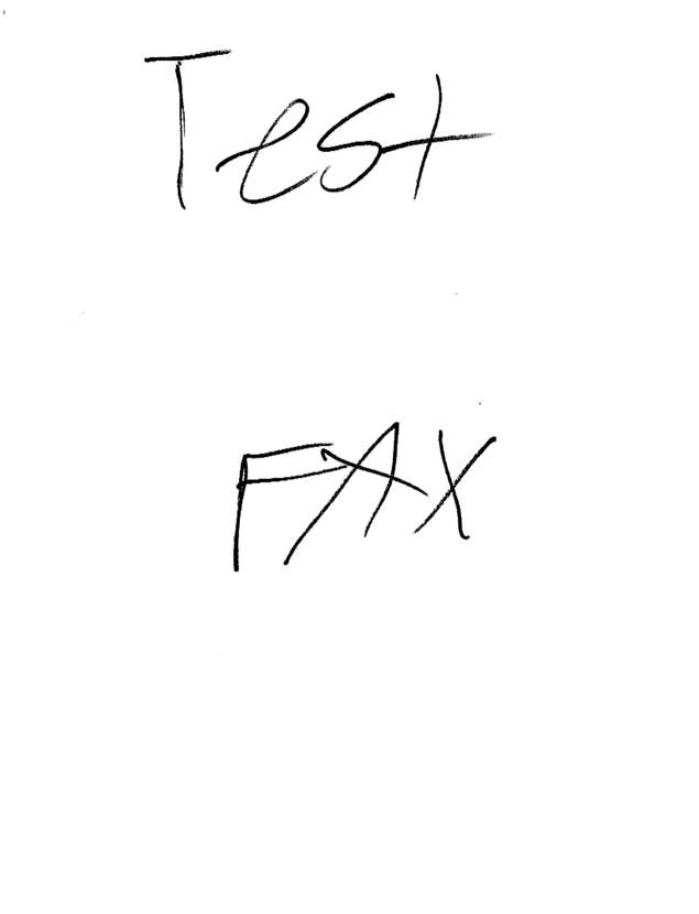 fax page