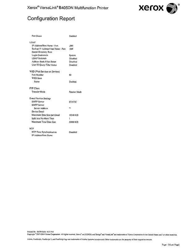fax page