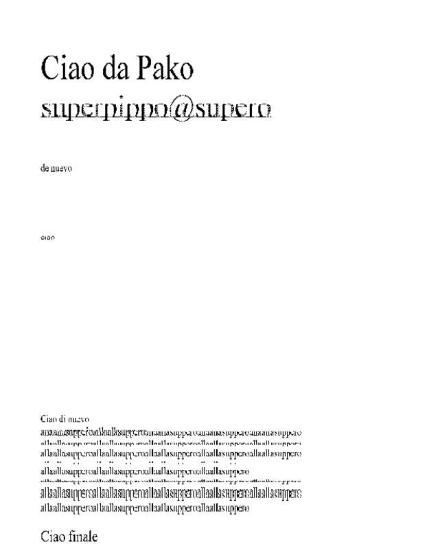 Fax page