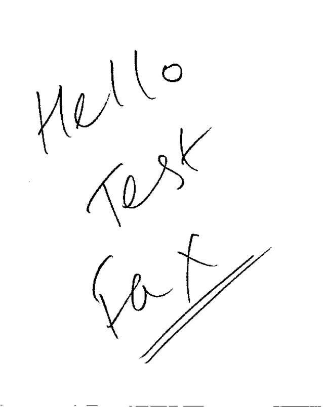 Fax page