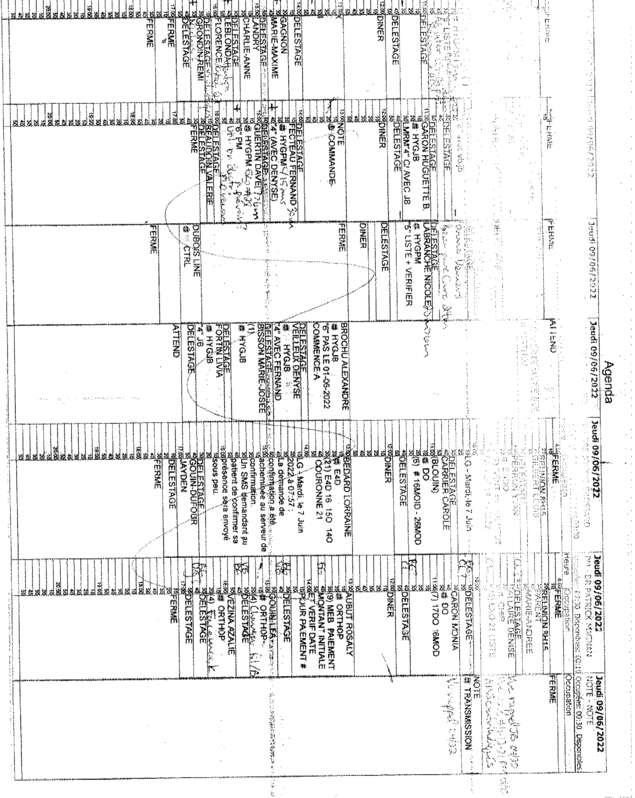Fax page