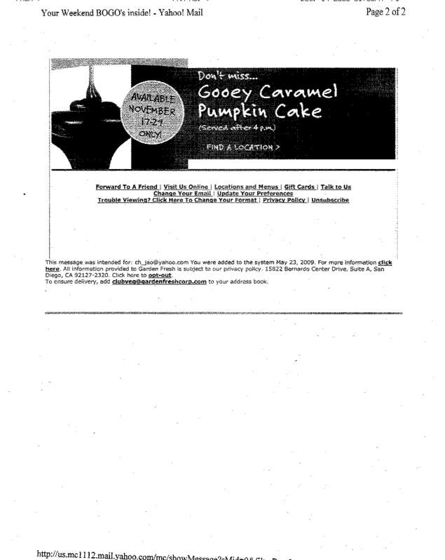 Fax page