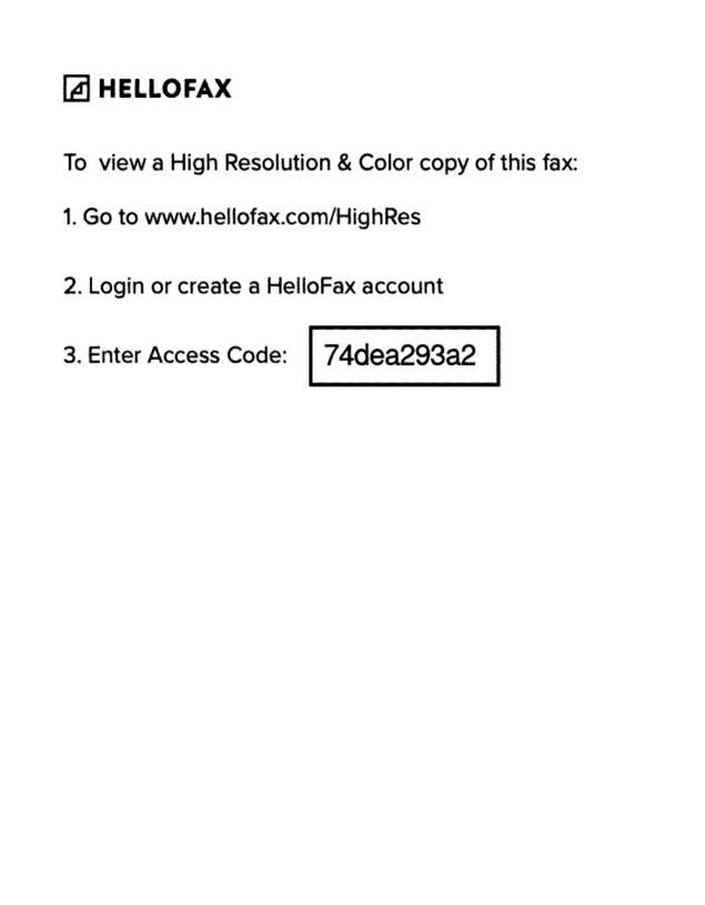 fax page