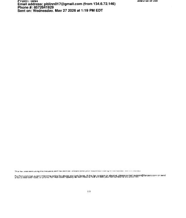 fax page
