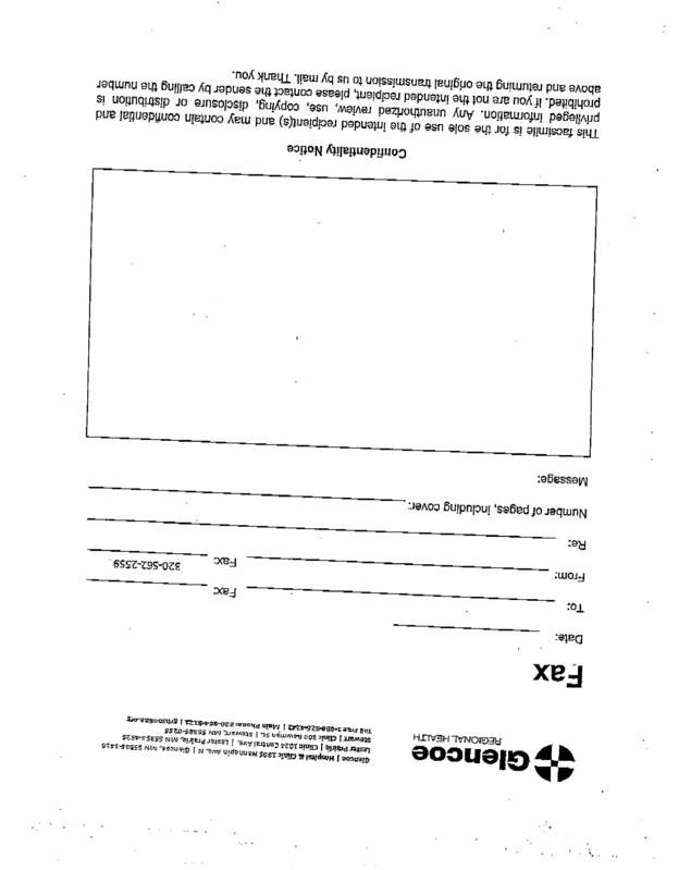 fax page
