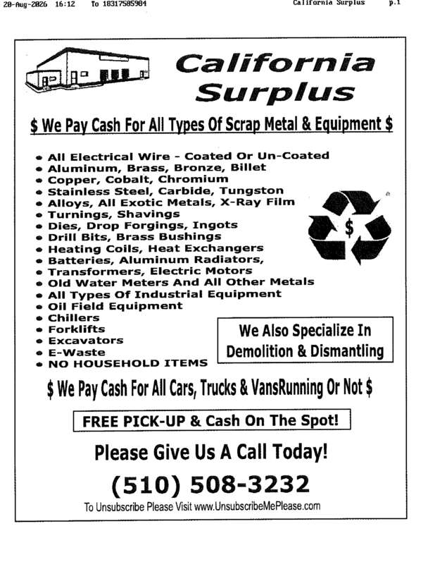 fax page