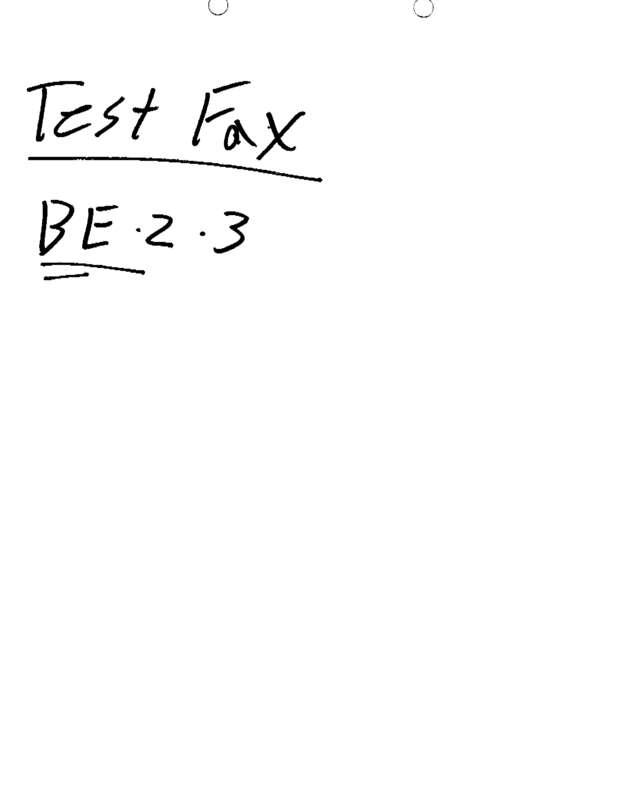fax page