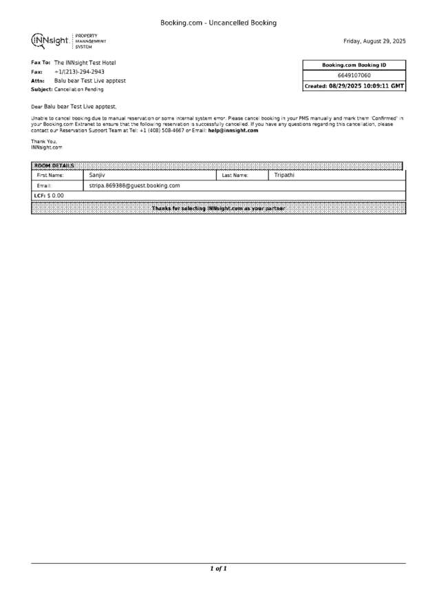 fax page