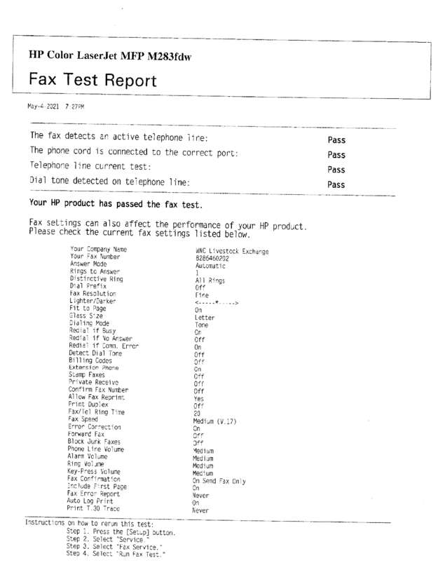 fax page
