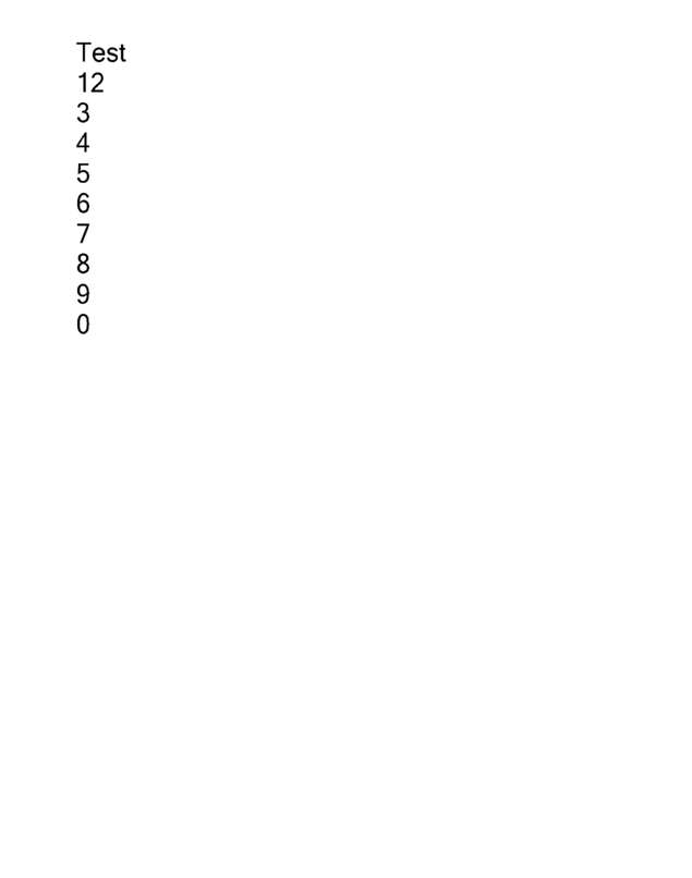 Fax page