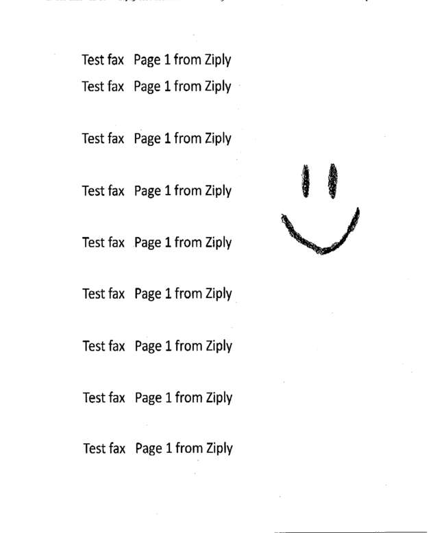 fax page