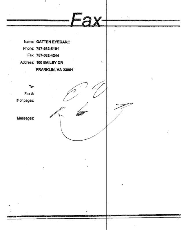 fax page