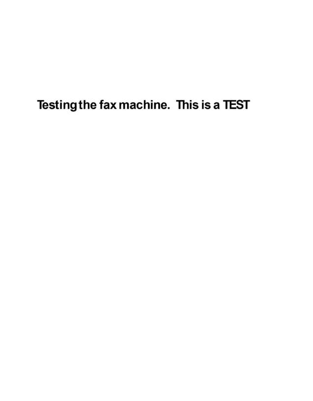 fax page