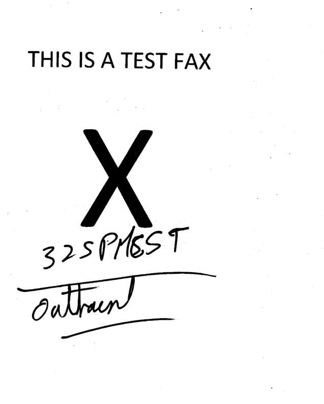 fax page