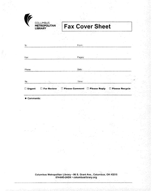 fax page