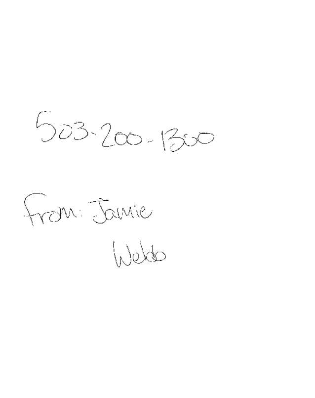 Fax page