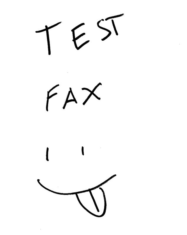 fax page