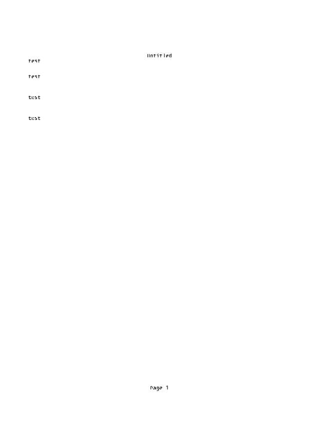 Fax page