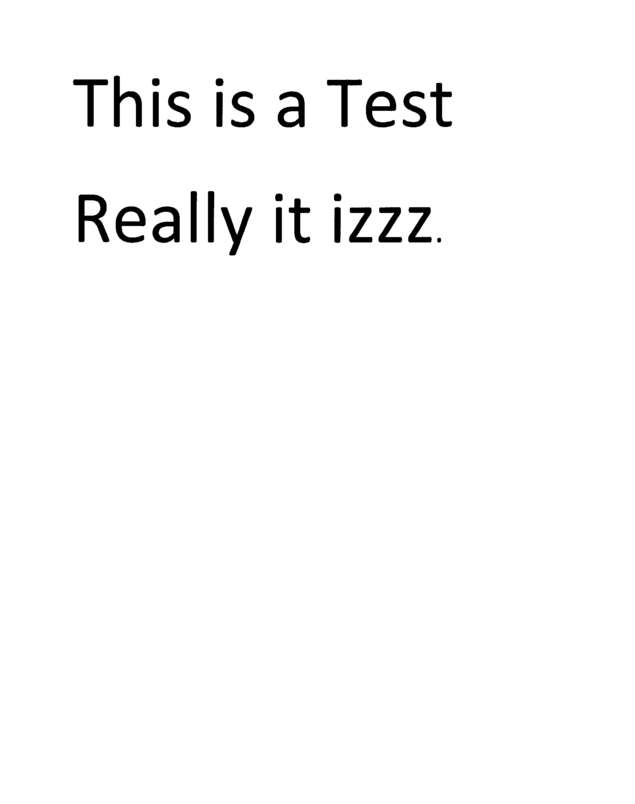 Fax page