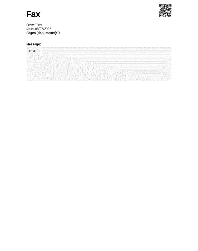 fax page