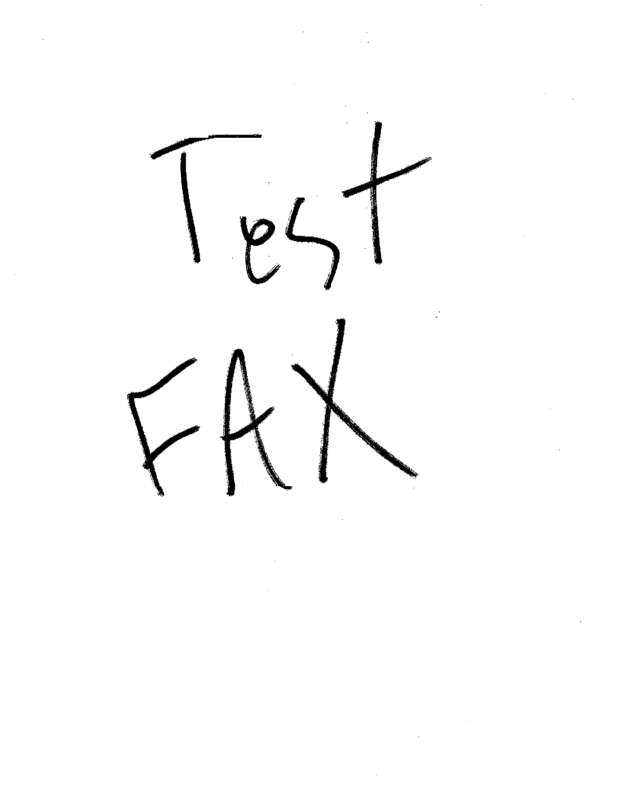 fax page