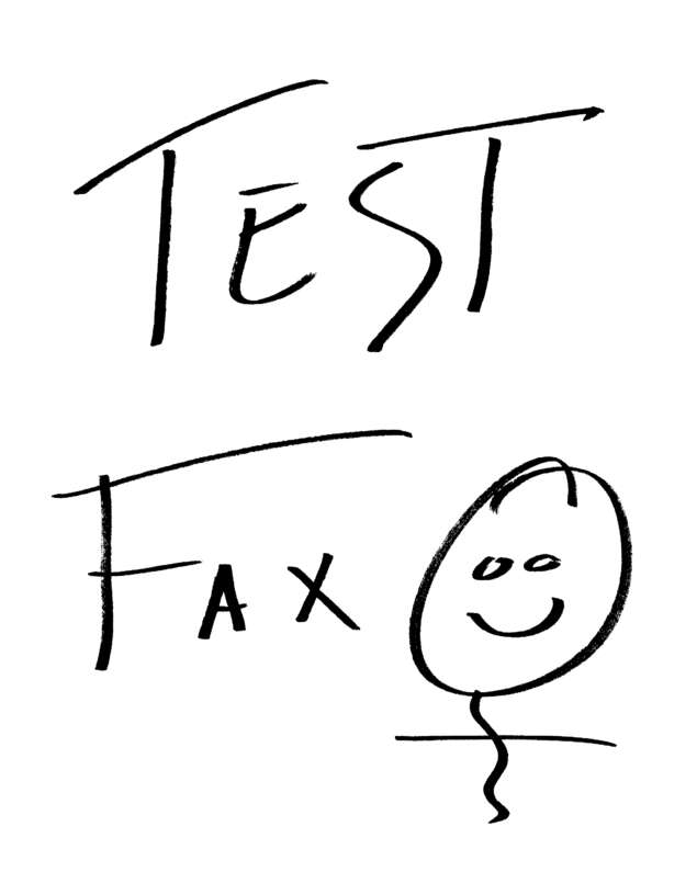 fax page