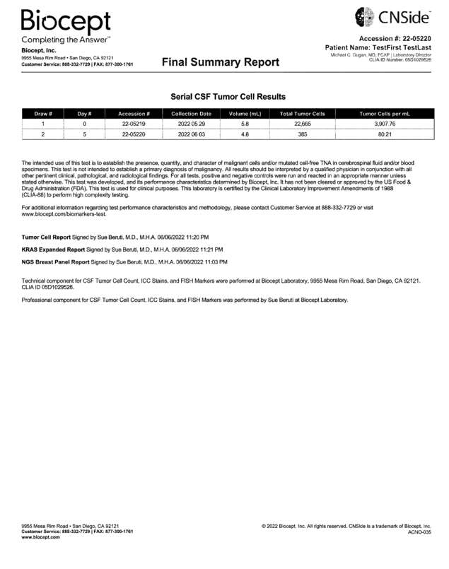Fax page
